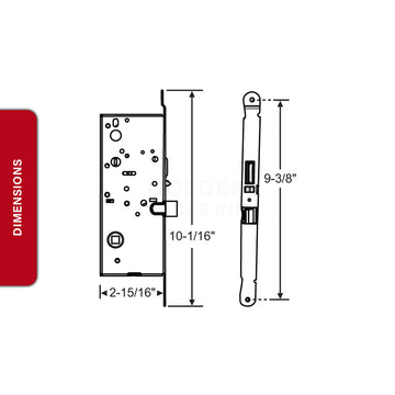 Ashland Single Point Lock 56-109